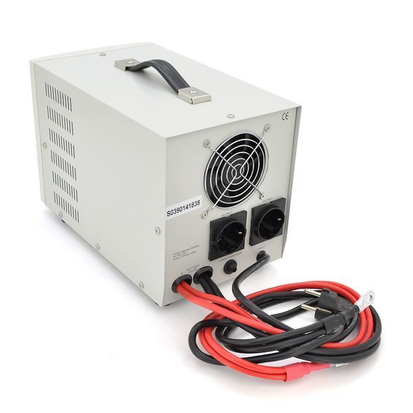 ДБЖ з правильною синусоїдою Europower EP-MPS-2500/24 (1800 Вт) 5/10/15/20/30А, під зовнішню АКБ 24В (AGM/GEL/LFP), Q1 (390*245*275) -YT39300 фото