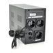 ДБЖ Ritar E-RTM1200 (720W) ELF-D, LCD, AVR, 3st, 3xSCHUKO socket, 2x12V7Ah, metal Case. Q2 (405*195*285) 10.2 кг (340*120*190) -YT9827 фото 2