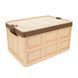 Органайзер пластиковый с крышкой в багажник автомобиля, 520x360х290mm, Brown -YT34368 фото 3