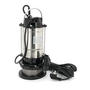 Занурювальний насос, 750W, 220V, до 1.5 м&sup3;/год, підйом до 18 м, 25 мм, нержавіюча сталь, 410х200х235 мм, 7,67 кг. + перехідник -YT38229 фото