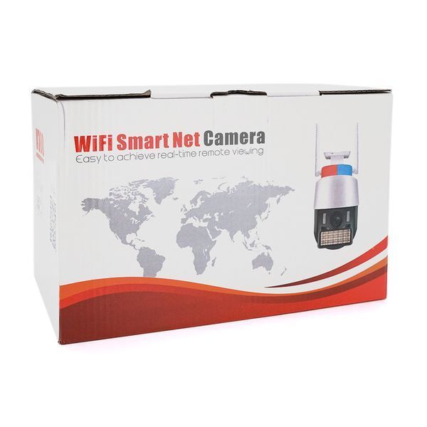 5Мп Wi-Fi видеокамера уличная с сиреной и SD/картой YOSO YO-IPC43D5MP50 PTZ 2.8mm V380 -YT30400 фото