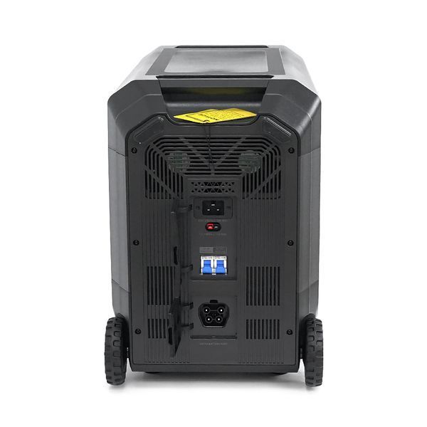 Портативний джерело живлення OUPES S3+S2, LiFePO4, 3600W, PEAK 7000W, 5120Wh, 3500 циклів, MPPT 2100 Вт, 5xAC190-250 В 16 А, 4xUSB-A -18 Вт, 2xUSB-C - 100 Вт, Anderson 12 В 30 А, IP21, 642*305*438 мм, 37,8 кг -YT45771 фото