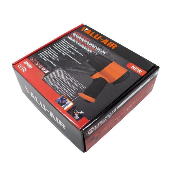 Пневмогайковерт 1/2''(550Hм, 7500 об/хв) FORCEKRAFT FK-AP7451 50500 фото