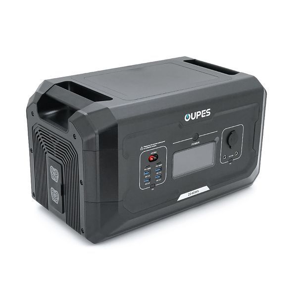 Портативний джерело живлення OUPES S3+S2, LiFePO4, 3600W, PEAK 7000W, 5120Wh, 3500 циклів, MPPT 2100 Вт, 5xAC190-250 В 16 А, 4xUSB-A -18 Вт, 2xUSB-C - 100 Вт, Anderson 12 В 30 А, IP21, 642*305*438 мм, 37,8 кг -YT45771 фото