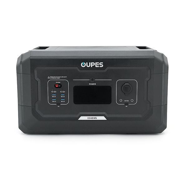 Портативний джерело живлення OUPES S3+S2, LiFePO4, 3600W, PEAK 7000W, 5120Wh, 3500 циклів, MPPT 2100 Вт, 5xAC190-250 В 16 А, 4xUSB-A -18 Вт, 2xUSB-C - 100 Вт, Anderson 12 В 30 А, IP21, 642*305*438 мм, 37,8 кг -YT45771 фото