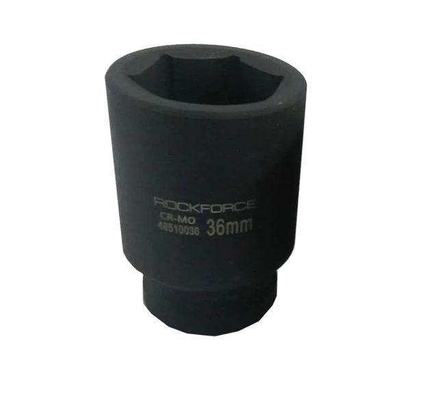 Головка ударная глубокая 36мм (6гр),3/4" ROCKFORCE RF-46510036 445 фото