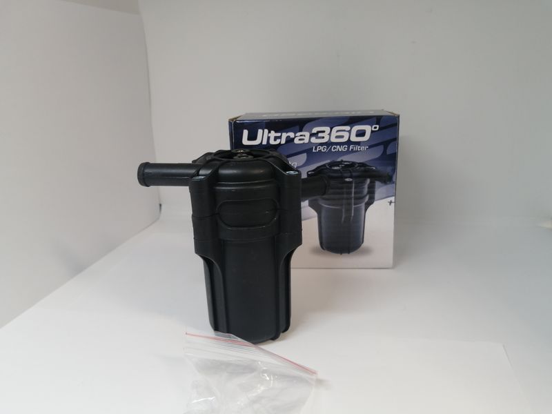 Фільтр тонкого очищення Alex Ultra 360 з відстійником 12 * 12 1 вхід 1 вихід (аналог) 00640 фото