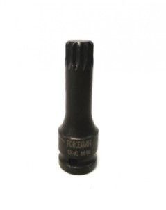 Головка-бита SPLINE ударная M10, 1/2'' Forsage F-24807810 47604 фото
