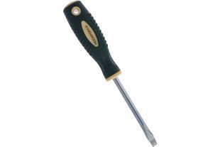 Викрутка Slotted магнітна "Profi" S2 (100мм) SL6.5 ROCKFORCE RF-70165100 26226 фото