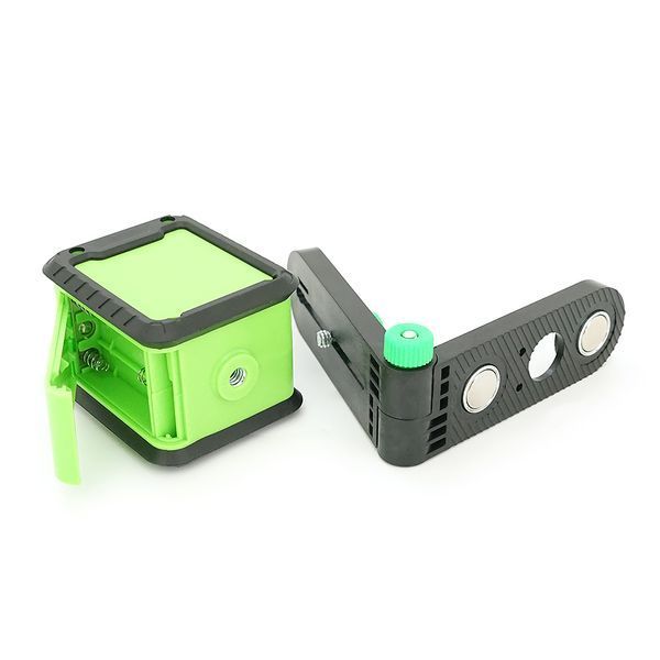 Уровень лазерный Hilda + настенный кронштейн, IP54, 500cm, Green -YT31824 фото