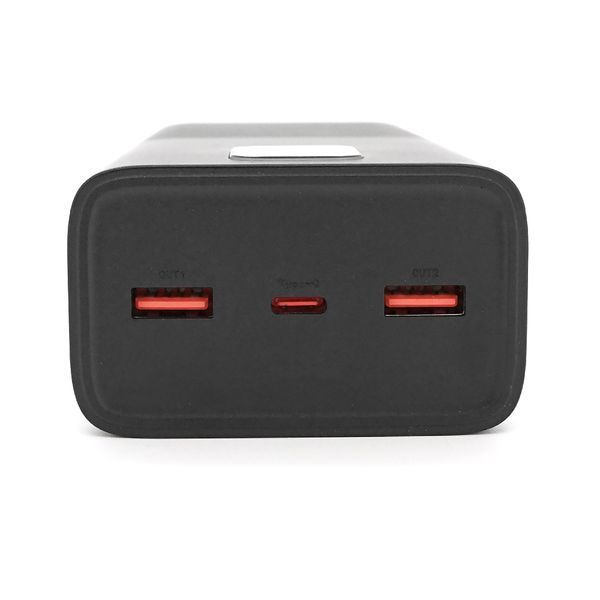 Power Bank FONENG P55 30000mAh, 2*USB+Tepe-C, Black, 0.580kg, Box -YT46071 фото