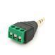Роз'єм для підключення miniJack 3.5" Stereo (3 контакта) із клемами под кабель -YT9937 фото 2