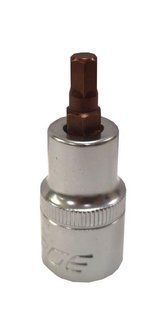 Головка 1/2" з насадкою Hex 5мм L- 55мм Forsage F-34405505 Premium 46797 фото