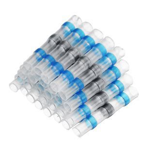 Термоусаджувальна гільза з припоєм SST-S31 Blue 1.50-2.50mm&sup2;, 100 штук в упаковці, ціна за штуку -YT4525 фото