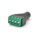 Гнездо для подключения miniJack 3.5" Stereo (4 контакта) с клеммами под кабель Q100 -YT17250 фото 2