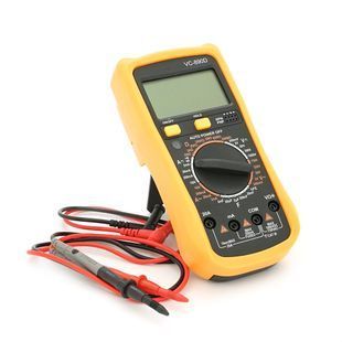 Мультиметр XTMAX VC890D, вимірювання: V, A, R, С, F, з ємнісним діодом -YT30103 фото