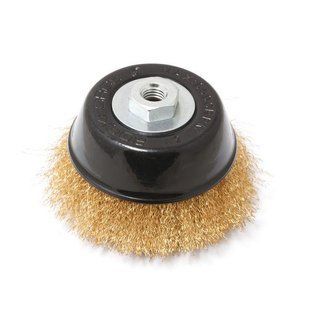 Кордщітка чашеподібна латунна для КШМ 125мм Rockforce RF-BWC005 29073 фото