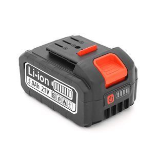 Акумулятор для електроінструменту EZ-Li18, Li-Ion 21V, 5Ач, 8*18650, 120х70х72mm, (тип Makita)+ Зарядний пристрій + перехідник -YT44500 фото
