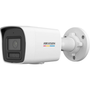 4МП циліндрична ColorVu 3,0 відеокамера зі звуком та SD картою Hikvision DS-2CD1047G3H-LIUF (4мм) -YT46709 фото
