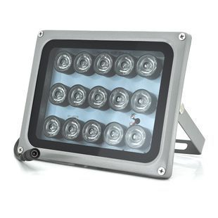 Прожектор спрямований із сутінковим датчиком YOSO 12V 30W, 15LED, IP66, кут огляду 60&deg;, дальність до 50м, 177*138*65мм, BOX -YT439 фото