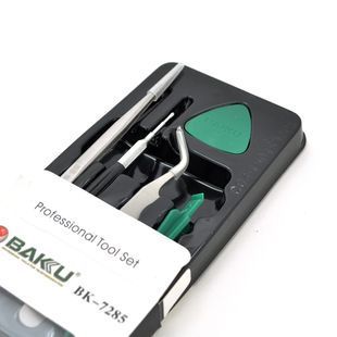 Набір інструментів BAKKU BK-7285 для IPhone (пінцети прямий і вигнутий, 2 инстр. Для розбирання), Blister-box -YT3611 фото