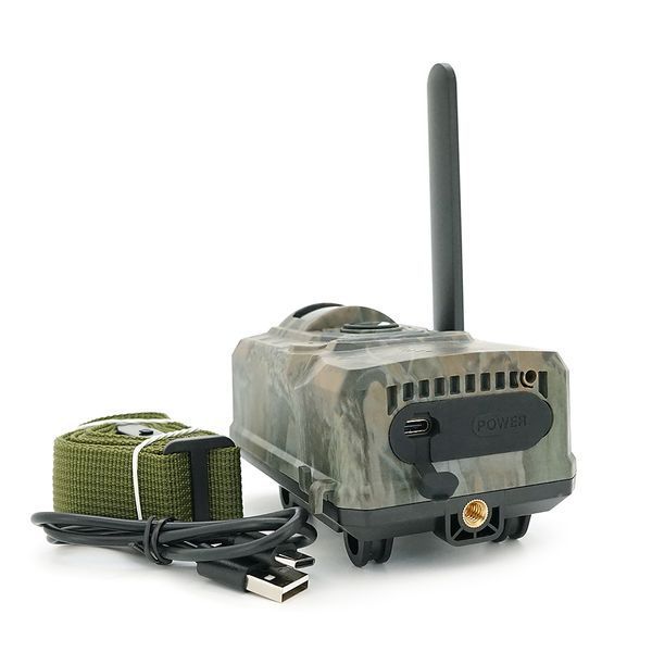 4G Фотоловушка Full color F-903 3МР-видео 120 угол . микрофон/динамик. слот SD под карту. GPS. Батарея 7800мА солнечная панель APP &ndash;UBOX -YT41758 фото