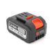 Аккумулятор для электроинструмента EZ-Li18, Li-Ion 21V, 5Ач, 8*18650, 120х70х72mm, (тип Makita)+ Заряд.устройство + переходник -YT44500 фото 1