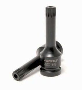 Головка-біта SPLINE ударна M12, 1/2'' Forsage F-24807812 47605 фото