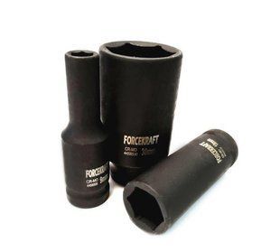 Головка ударная глубокая 9мм (6гр.),1/2" FORCEKRAFT FK-4458509 27024 фото
