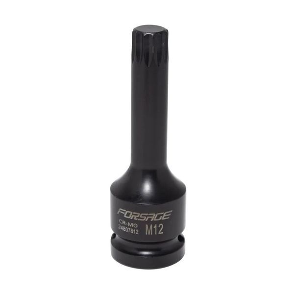 Головка-бита SPLINE ударная M12, 1/2'' Forsage F-24807812 47605 фото
