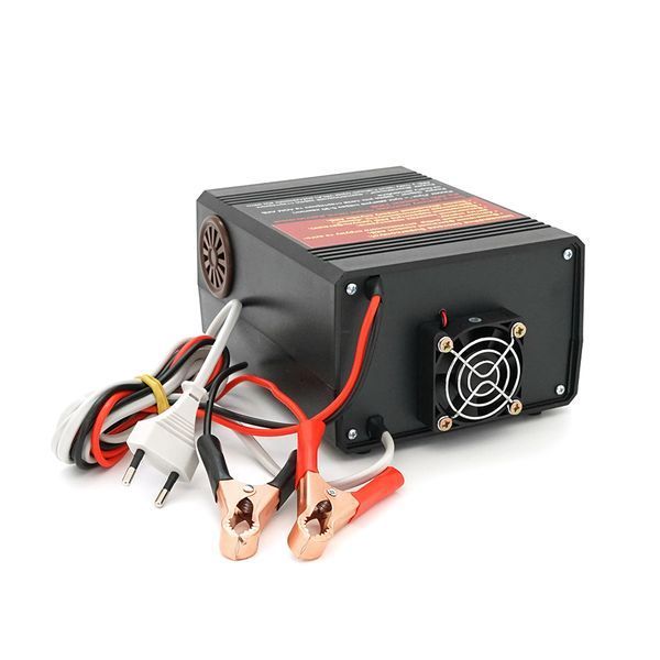 Пуско-зарядне ЗУ РОБОТ-30 для акумуляторів 12/24V (1-400Ah) (MF, WET, AGM, GEL, CA/CA), 160-245V, Струм заряду 20А, крокодили в комплекті YT-26794 фото