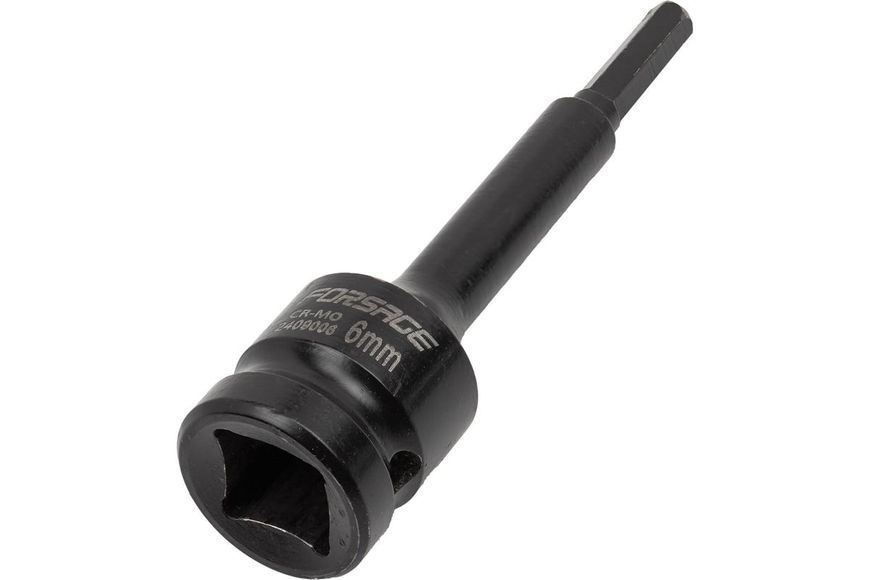 Головка 1/2" з насадкою Hex 6мм ударна F-2409006 47981 фото