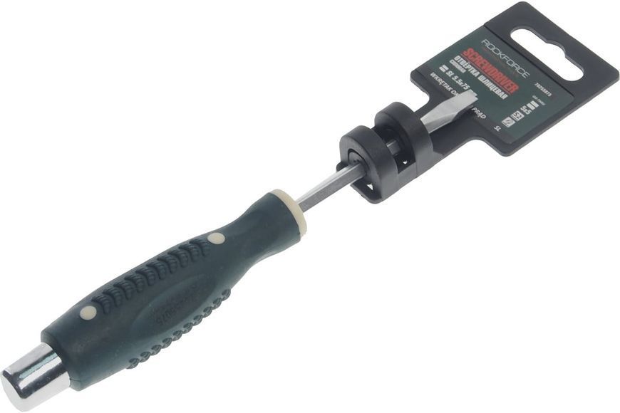 Викрутка силова магнітна &laquo;Profi&raquo; S2 SL5.5х75мм ROCKFORCE RF-70255075 28255 фото