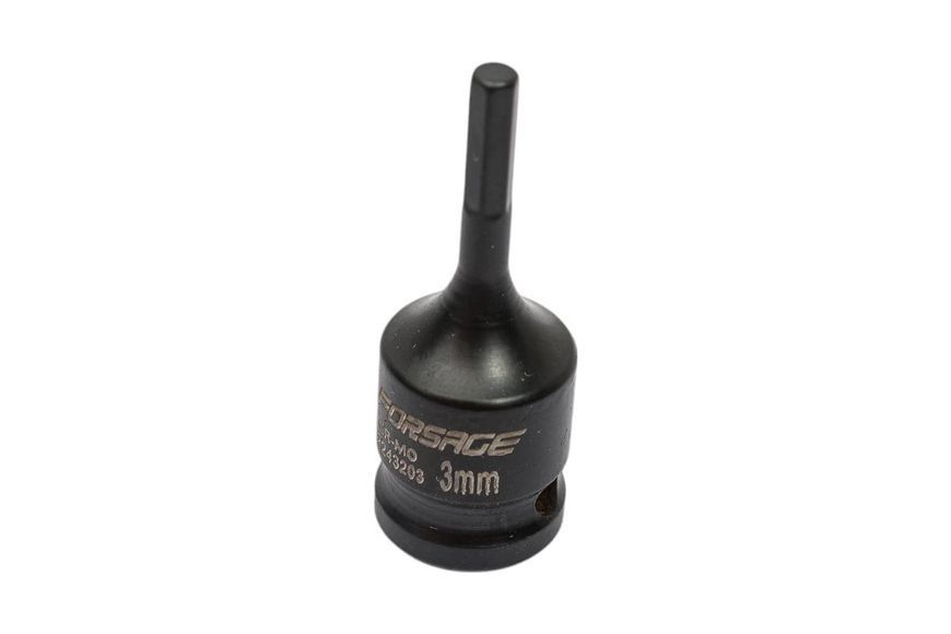 Головка 1/4" з насадкою Hex 3мм ударна F-2243203 47974 фото