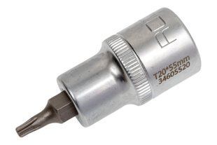 Головка-бита TORX T20 1/2" (L-55мм) ROCKFORCE RF-34605520 46839 фото