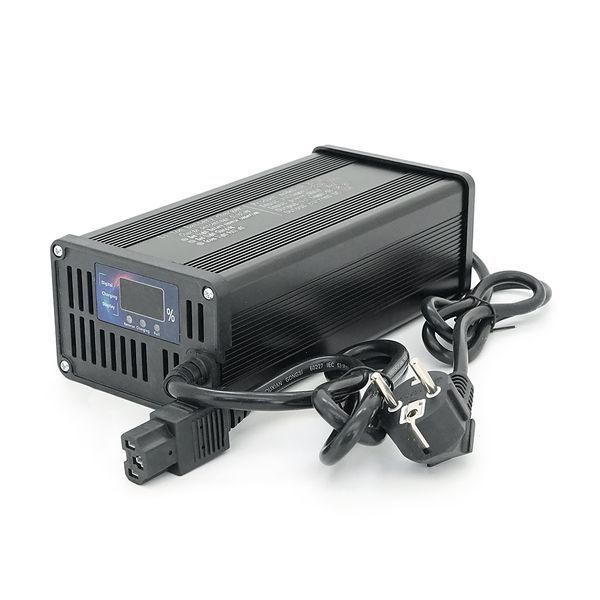 Зарядний пристрій для акумуляторів Li-ion 52V(58,8V),14S,15A, 720 Вт, штекер Трикутний роз'єм (T-tipe/C13/IEC). 185х88х60мм. 1,2 кг -YT41883 фото