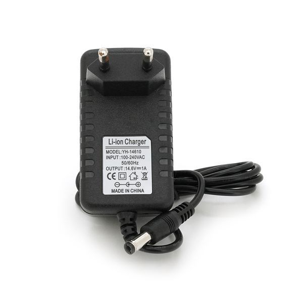 Зарядний пристрій акумуляторів LiFePO4 12V (14.6V), 4S,1A, штекер 5,5*2.5, з індикацією -YT36773 фото
