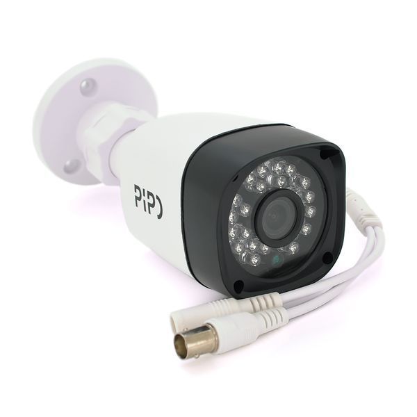 Комплект відеоспостереження Outdoor 016-4-5MP Pipo (4 вуличні камери, кабелі, блок живлення, відеореєстратор APP-Xmeye) -YT26413 фото