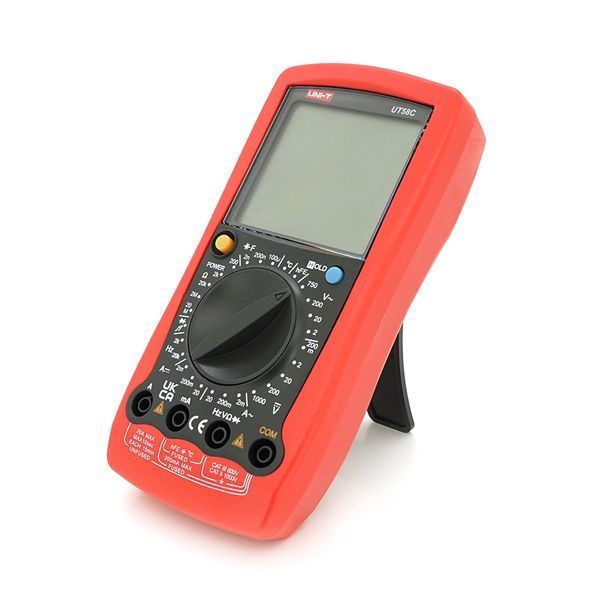 Мультиметр UNI-T UT58C Вимірювання: V (AC/DC), A (AC/DC), &Omega;, C, &deg;C/&deg;F. Функції: Data Hold, продзвонювання, тест діодів/транзисторів. -YT21830 фото