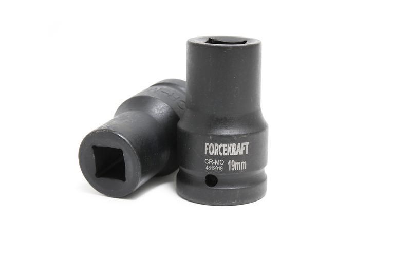 Головка ударна для футорки 1" 4-гранна 20мм FORCEKRAFT FK-4819020 19576 фото