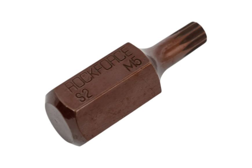 Біта SPLINE M5х30ммL, 10мм ROCKFORCE RF-1783005 Premium 29538 фото