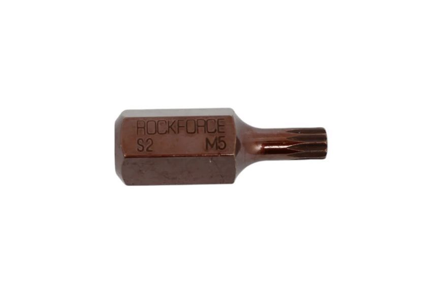 Біта SPLINE M5х30ммL, 10мм ROCKFORCE RF-1783005 Premium 29538 фото