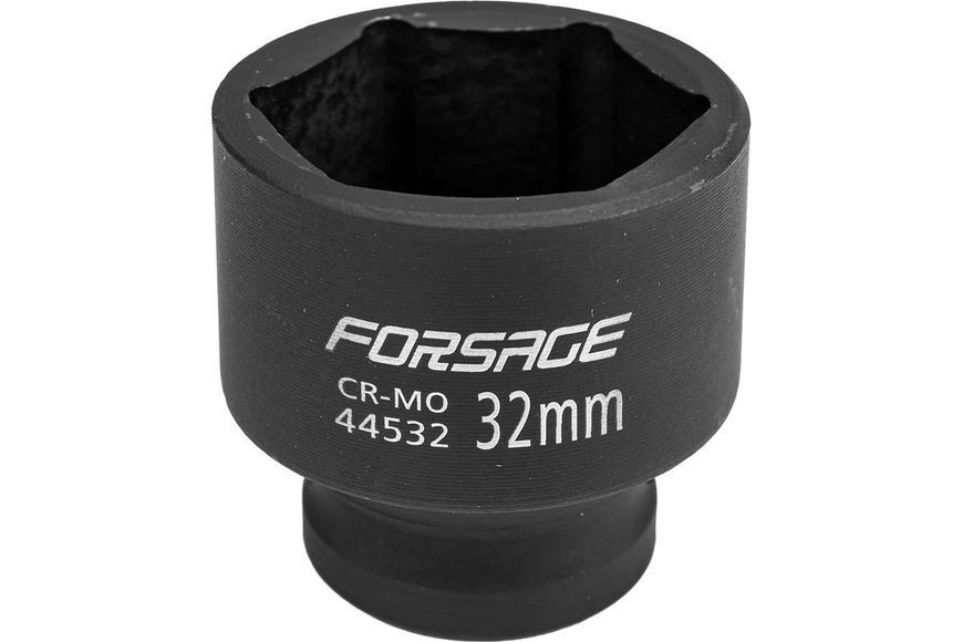 Головка ударна 1/2" 6-гранна 32мм Forsage F-44532 6788 фото