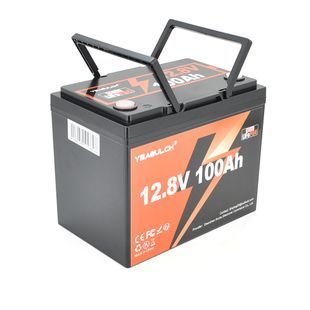 Аккумуляторная батарея YEAGULCH Mini LiFePO4 12,8V 100Ah 1280Wh, BMS-100A, ( 246 x 187 x 197) , M8, 12.9kg Q1 -YT45661 фото