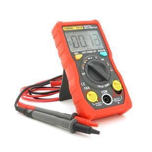 Мультиметр ANENG AN-V01B. Вимірювання: V DC, V AC, A DC, A AC, &Omega;. Функції: True RMS, Hold, підсвічування, ліхтарик, автовідключення. -YT32021 фото
