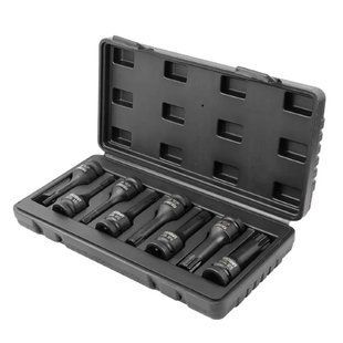 Набор головок-бит 8пр. 1/2" SPLINE ударных (M5-M18) FORCEKRAFT FK-40811MPB 27086 фото