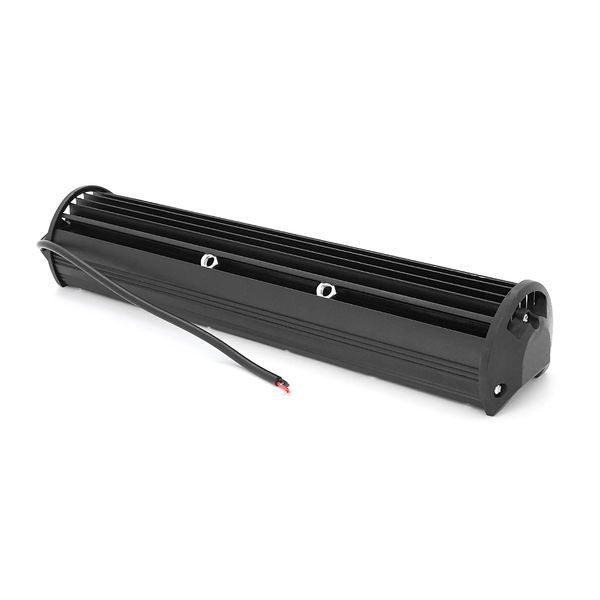 Фара протитуманна світлодіодна (LED балка) RS-300W, 12-24V, 300W, 6000K, 4800Lm, IP68, 381x60x75mm, Black -YT44550 фото