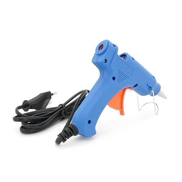 Пистолет клеевой с питанием от 220V XUNLEI YT-2013/7, клей диаметром-7мм, 20W, Blue, Blister -YT43861 фото