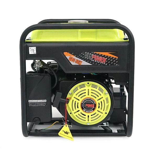 Генератор инверторный БЕНЗИНОВЫЙ GENPOWER GBG 50IXE 3.6kW (5kVA), однофазный, 230V, 50Hz, DC12V. обьем 15.0л. АКБ в комплект не входит, 465*445*505mm. -YT45488 фото