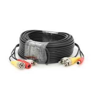 Патчкорд комбинированный коаксиальный+питание+звук BNC+DC+AV 25m, черный -YT14123 фото